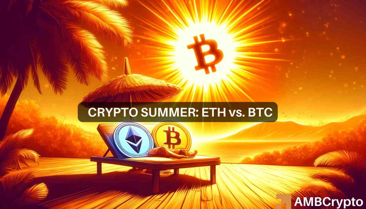 Crypto summer: Ethereum vs Bitcoin