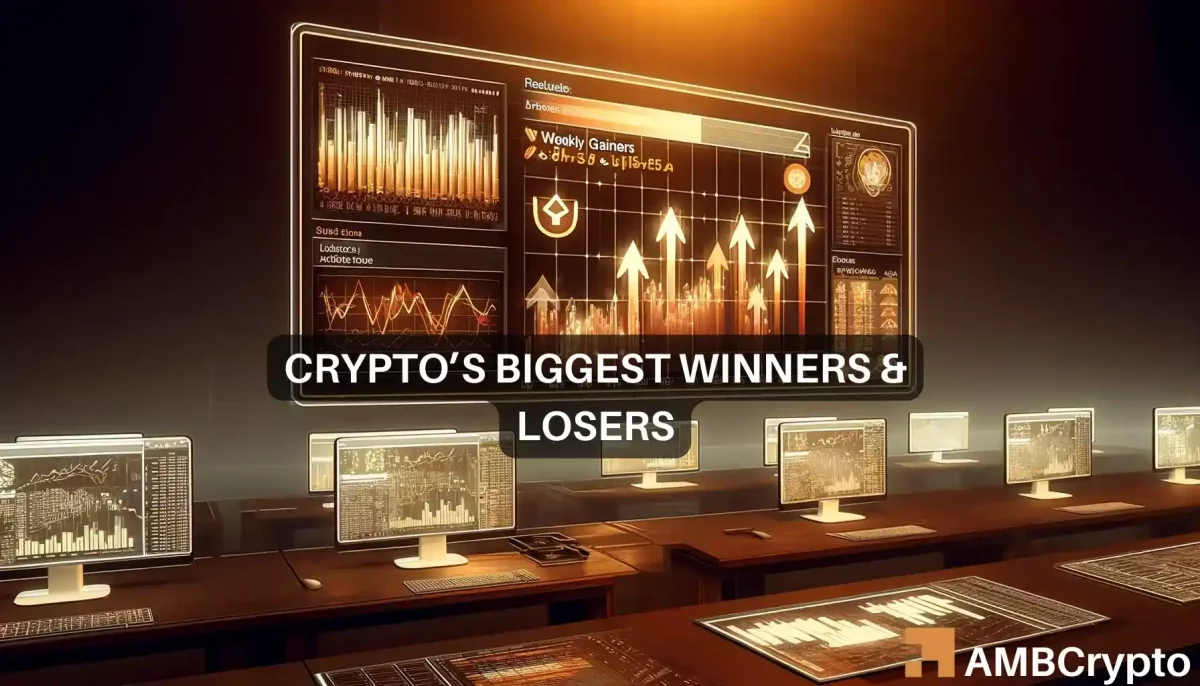 Crypto market's weekly winners and losers – BONK, SUI, STRK, TAO