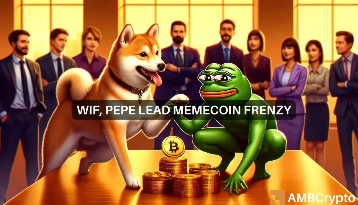 WIF and PEPE turn bullish