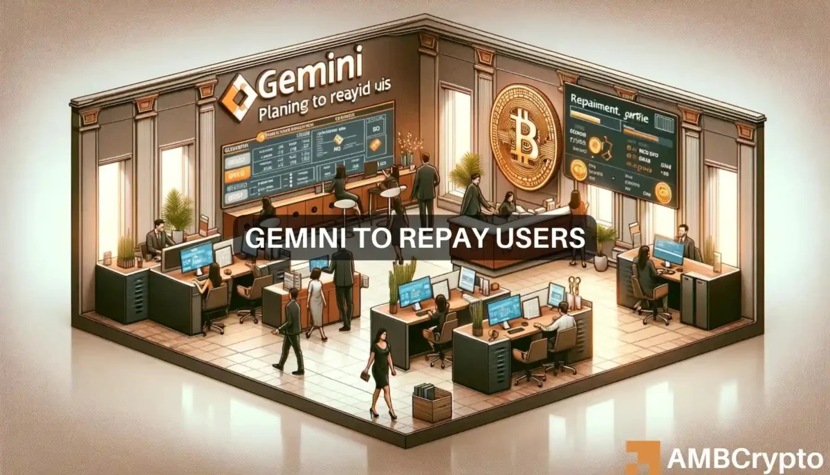 Gemini to repay users