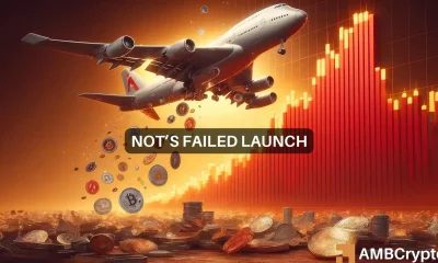 Notcoin's [NOT] 'rocky' launch - How a $1 billion start ended with a major sell-off