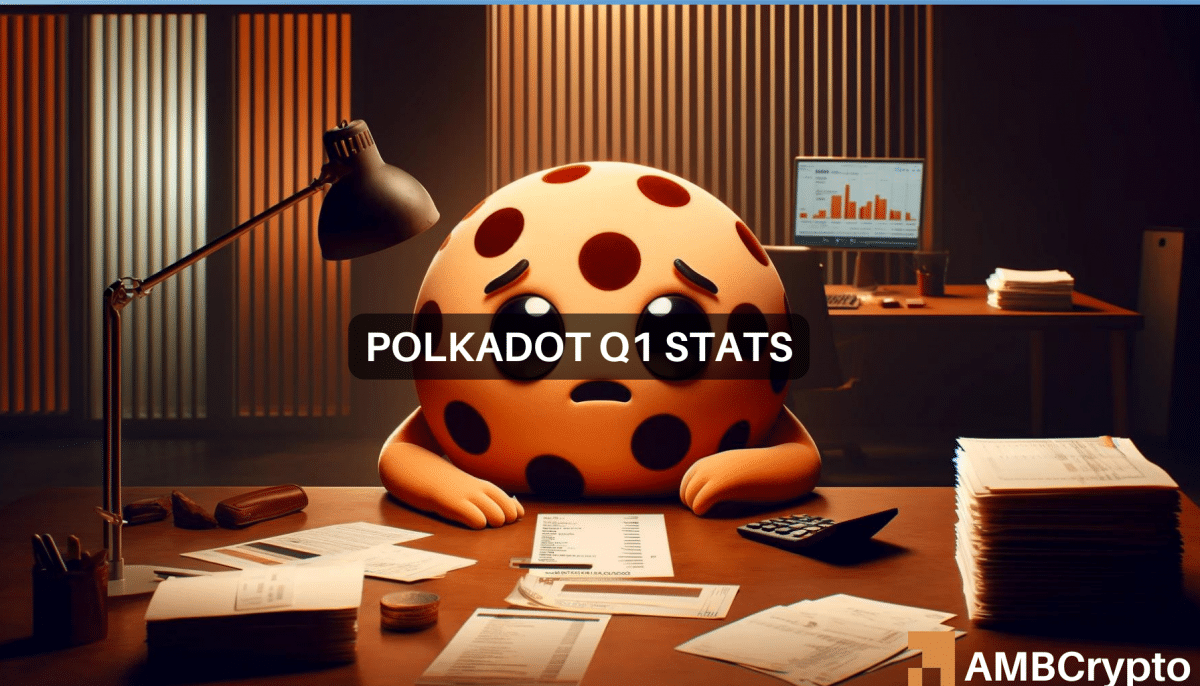 Polkadot's Q1 shocker - Good news for user growth, but bad news for...