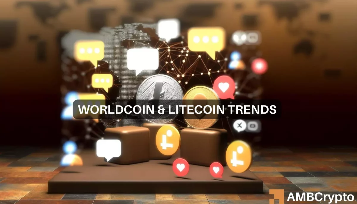 Worldcoin, Litecoin gain investor interest: ETFs to AI, here's what's going on