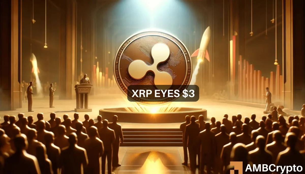 XRP can reach $3, but it must first cross a key level