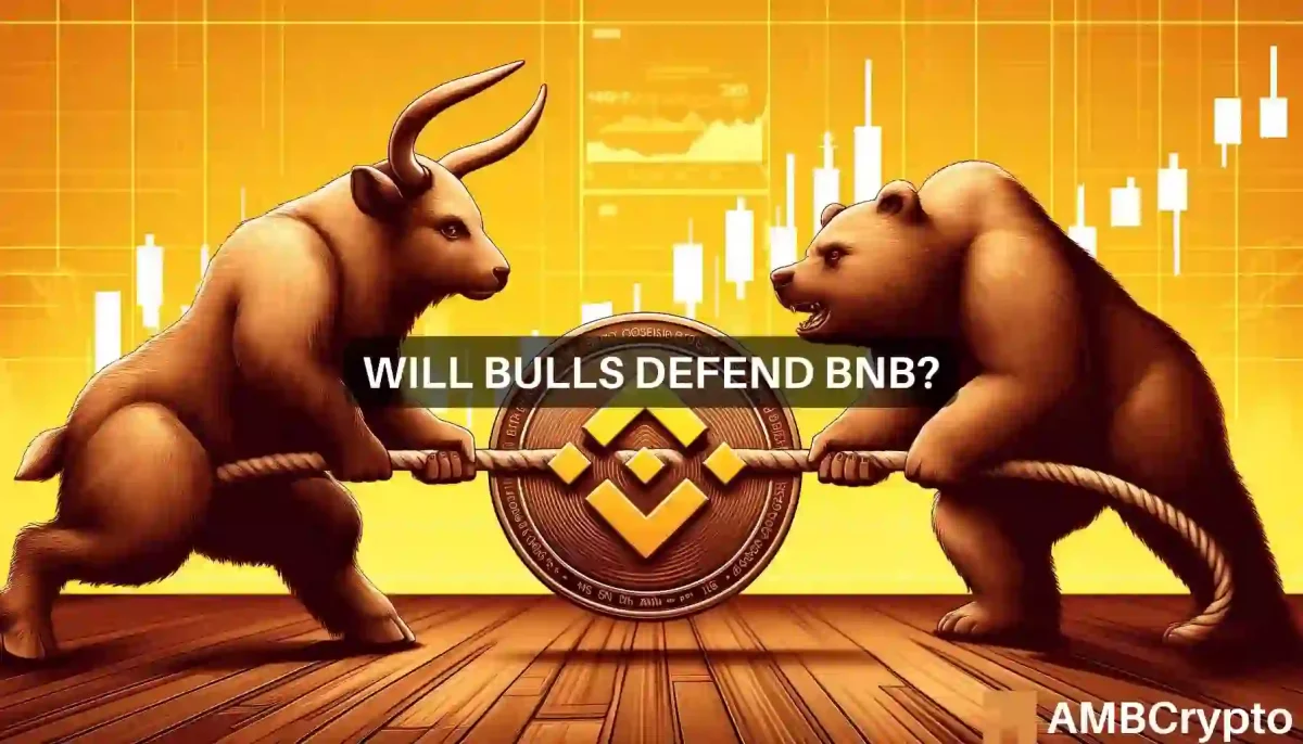 BNB wishes to cross $600, but why the altcoin can drop to $550 instead