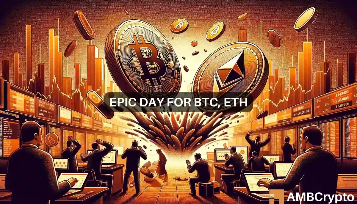 BTC ETH