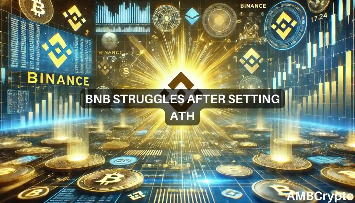 BNB's rally falters - Is $500 the next bearish target?