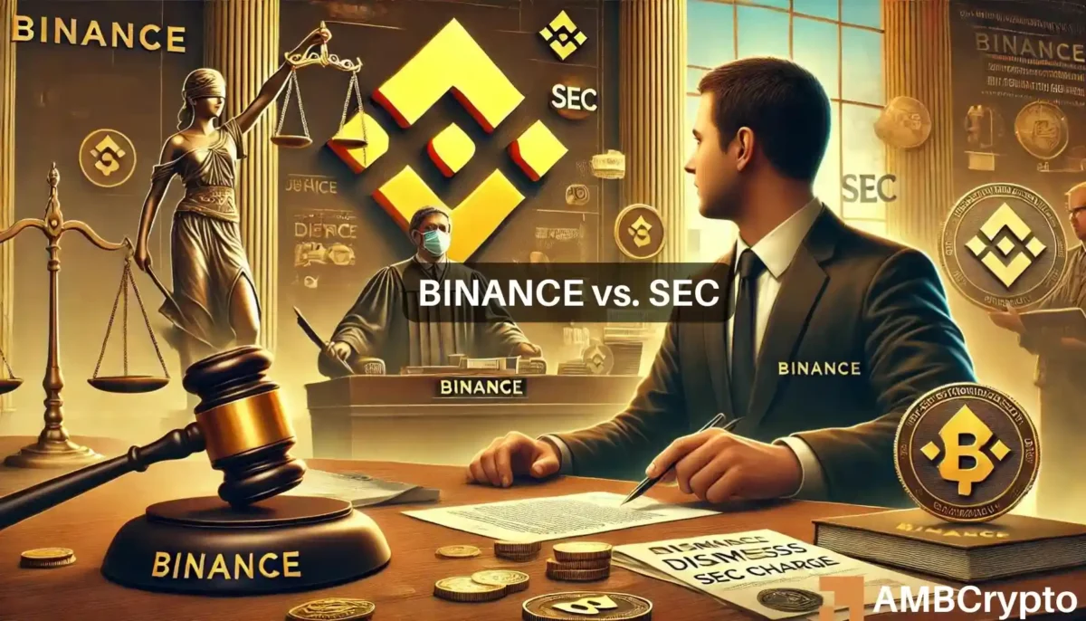 SEC vs Binance update - Judge dismisses parts of the SEC's claims