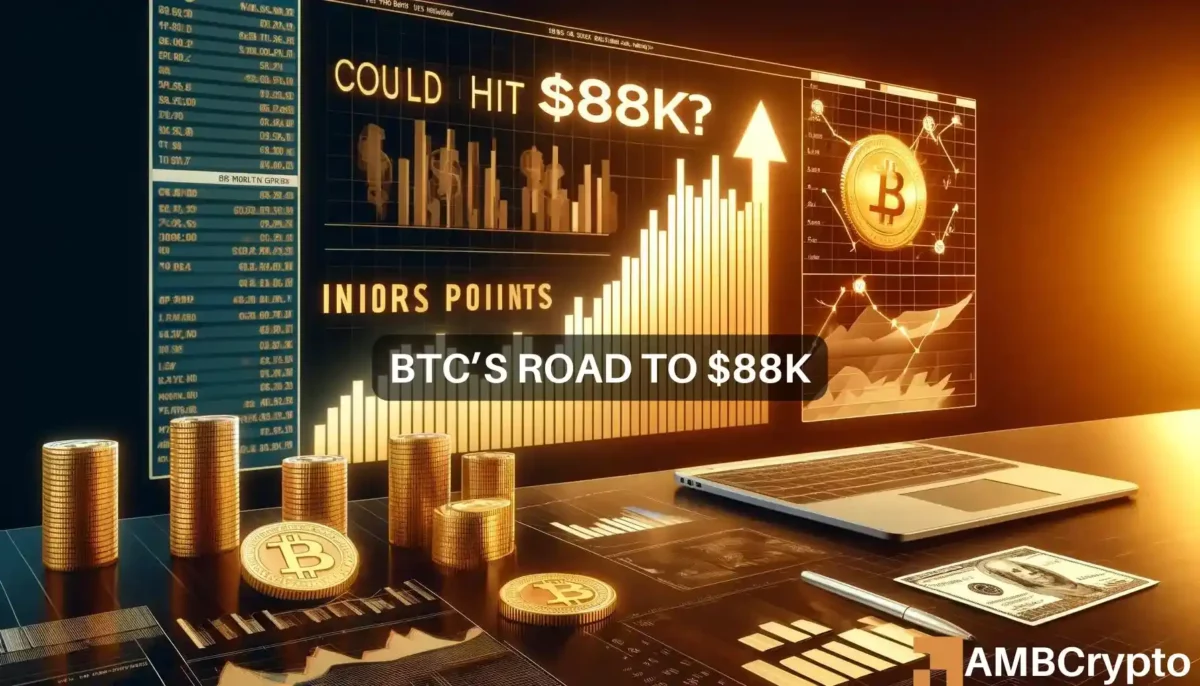 Bitcoin: If THIS comes true, BTC can hit $88K soon