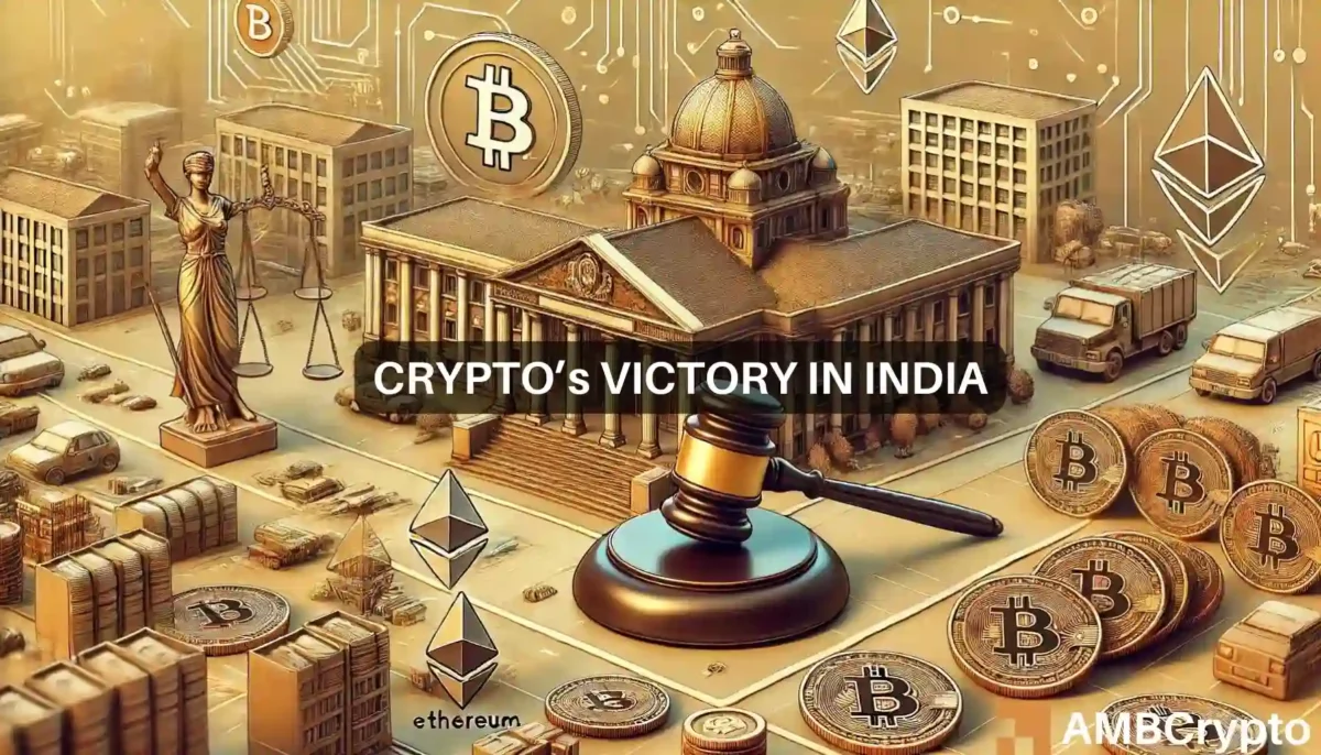 Crypto’s victory in India