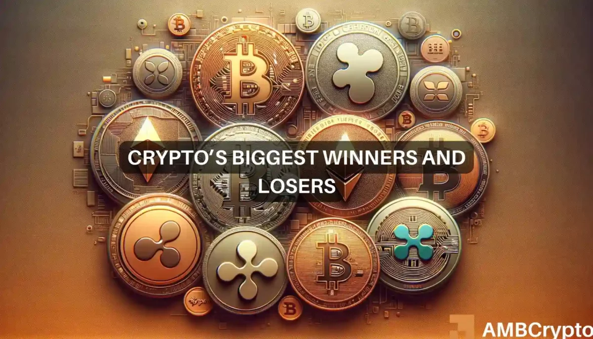 Crypto market's weekly winners and losers – ORDI, STX, TIA, LDO