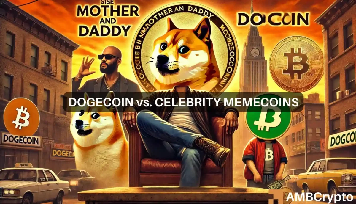 'DOGE much larger than D-List celeb memecoins:' MOTHER, DADDY divide the community