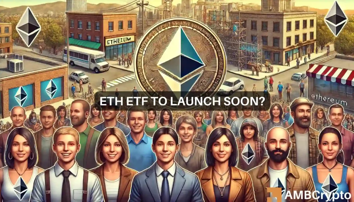 ETH ETF TO LAUNCH SOON?