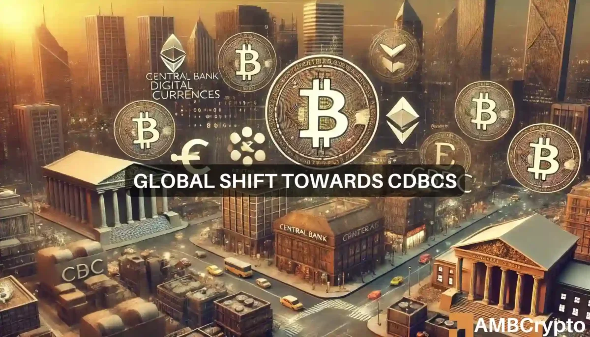 Global shift towards CBDCs