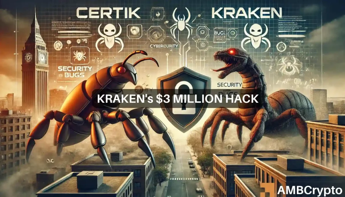 Kraken exchange's $3 million theft leaves CertiK feeling 'threatened' - Why?