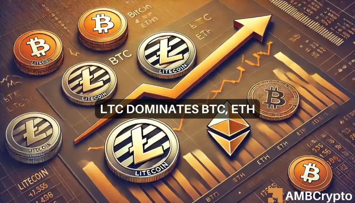 Litecoin beats Bitcoin, Ethereum in usage, so why is LTC still bearish?