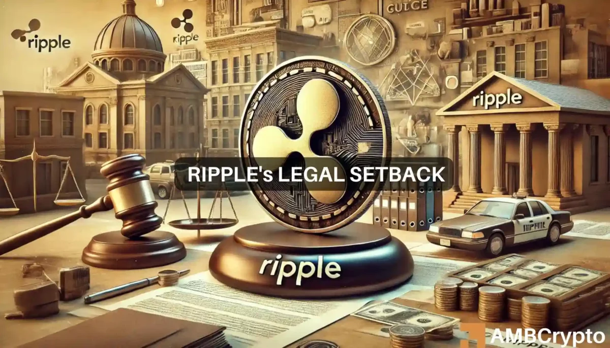 Ripple's legal setback