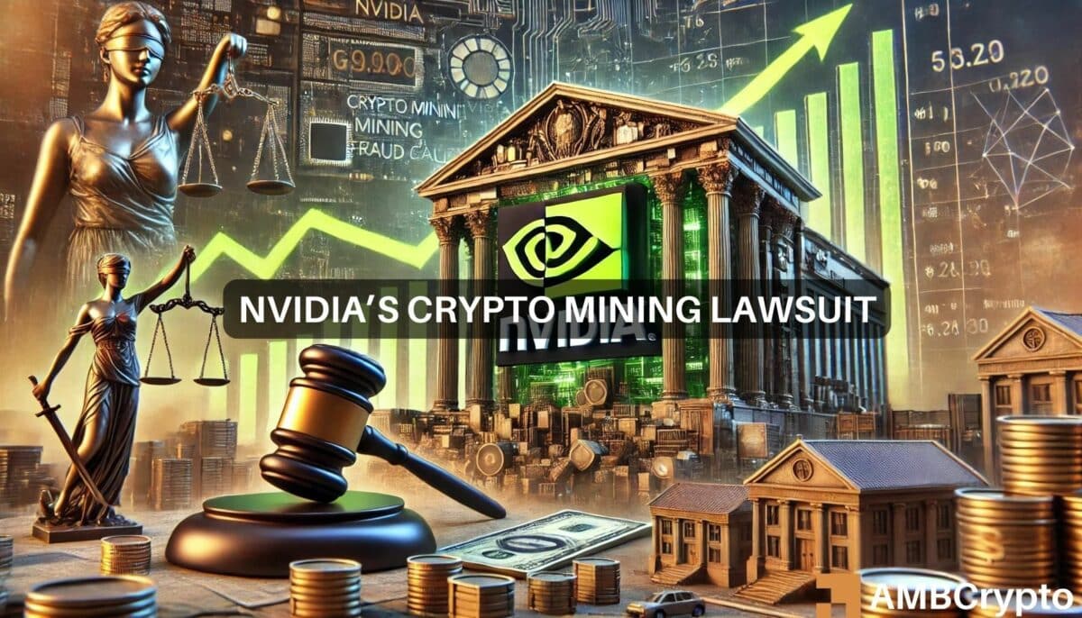 Nvidia crypto mining lawsuit sees silver lining - Stock rises 3.5%