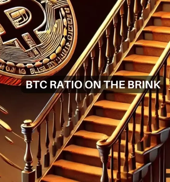 Bitcoin ratio at the make-or-break level: Will support hold?