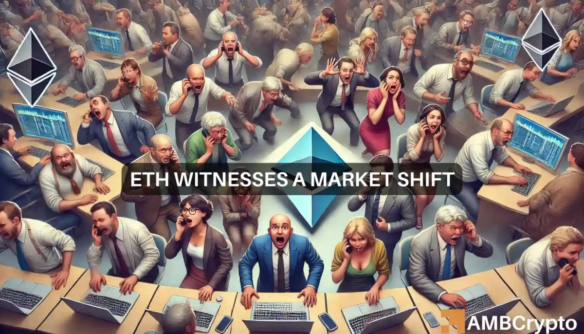 Ethereum witnesses a market shift