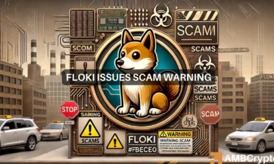 Floki Inu issues scam warning