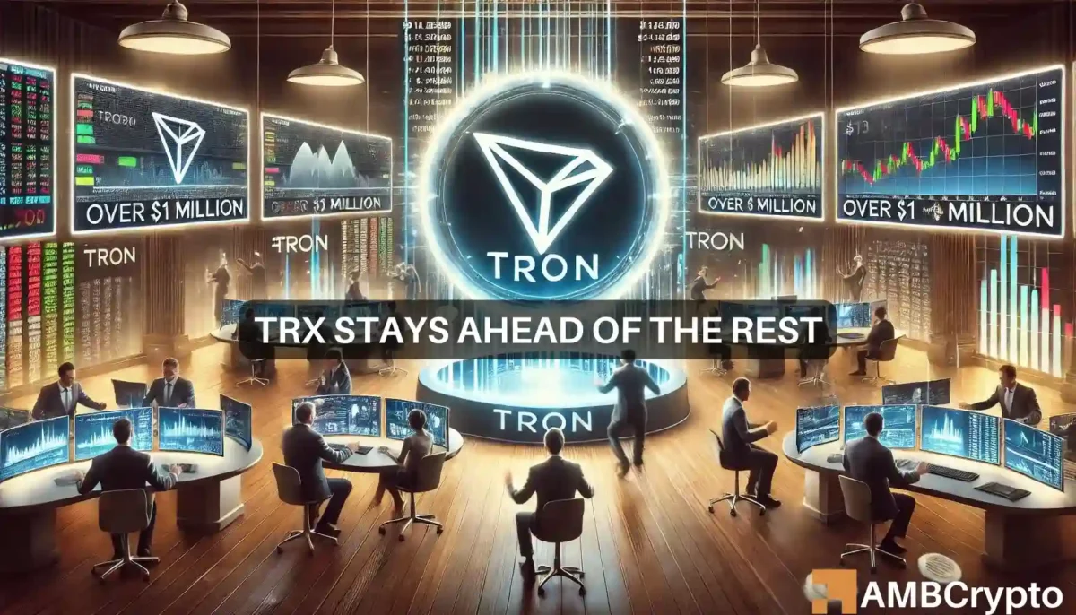 Tron stays ahead of the rest