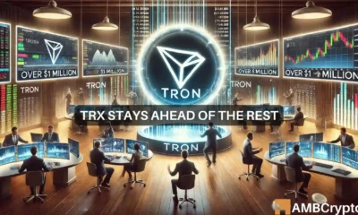 Tron stays ahead of the rest